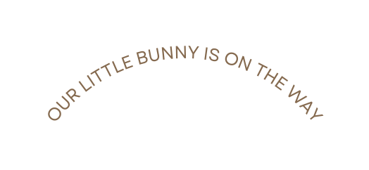 our little bunny is on the way