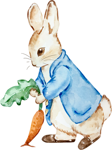 Watercolor rabbit